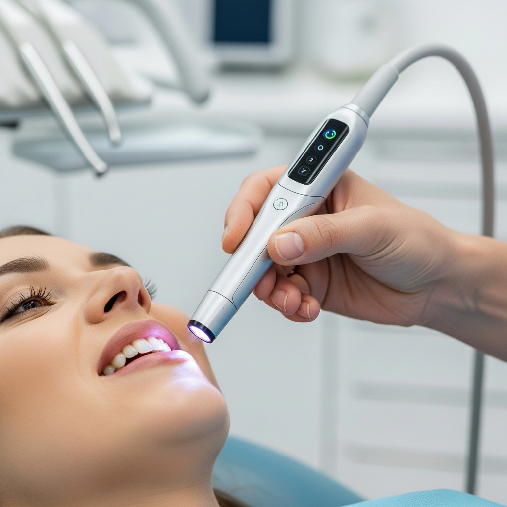 Digitale Zahnmedizin Schweiz revolutioniert die Abformung: Der Intraoralscanner sorgt für präzise und komfortable Patientenerlebnisse.