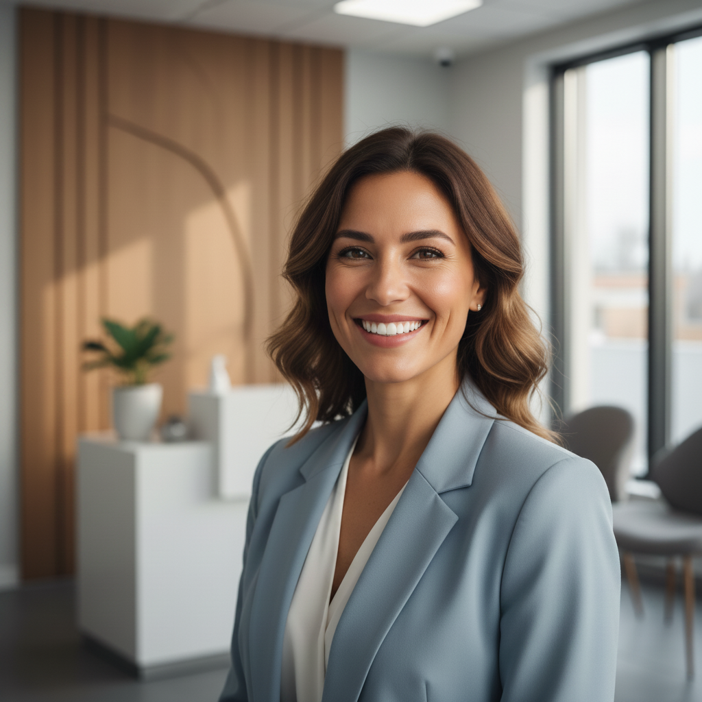 Smile Makeover Cost Switzerland leads to a radiant, confident, natural-looking smile in a professional setting.