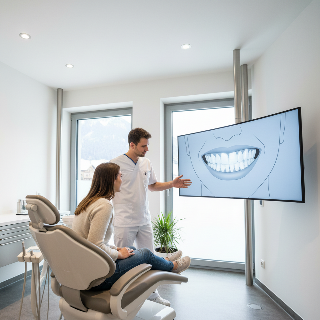 Smile Makeover Switzerland involves innovative digital smile design, allowing patients to visualize their future smile.