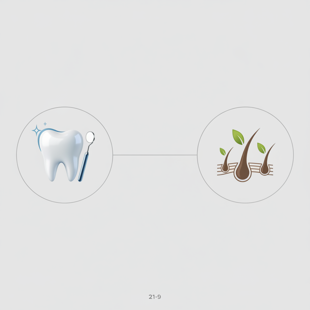 Why Patients Pay Fully for Dental Treatments, contrasting dental and hair transplant services due to explicit brand alignment conflict.