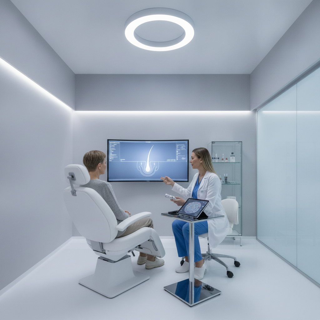 Expert hair restoration consultation in medical facility Affordable Dentists in Bern: Discover quality hair transplantation services for international patients seeking value abroad