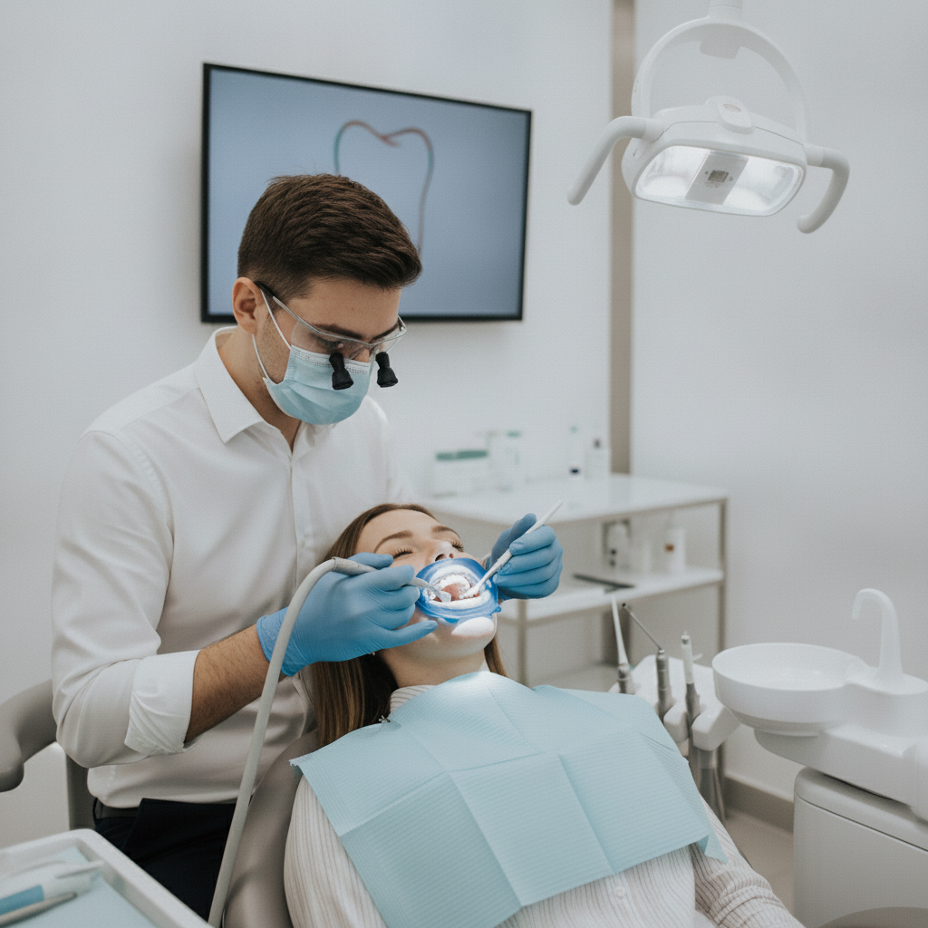 Teeth Whitening Geneva Cost varies, with professional in-office treatments offering immediate, dramatic results under expert supervision.